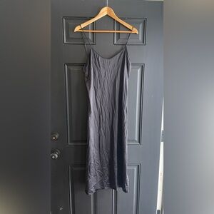 Vanity Fair Black Slip Dress